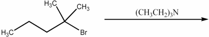 Provide the structure of the major organic product of the reaction below.  