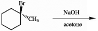 Draw all likely alkene products in the following reaction and circle the product you expect to predominate.  