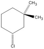 Name the haloalkane shown. Be sure to include the appropriate R or S description if needed.  
