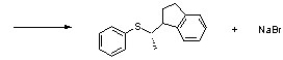 Show how the following reaction might be constructed using an S<sub>N</sub>2 reaction by drawing structures for the starting materials.  