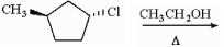 Provide the structure of the major organic products which result in the reaction below.  