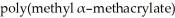 Provide the structure of the monomer from which    is formed.