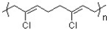 Classify neoprene, shown below, as either being an addition polymer or condensation polymer. Justify your answer.  