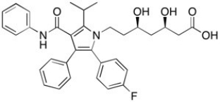 Choose the functional group which is not represented in the structure of Lipitor (TM) .   A)  carboxylic acid B)  nitrile C)  aromatic hydrocarbon D)  amide E)  None of the above