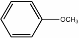 Anisole, the compound shown below, is an example of ________.   A)  an ester B)  an ether C)  an alcohol D)  an aldehyde E)  a ketone