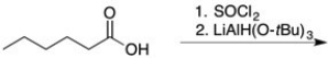 Predict the major organic product of the following reaction sequence.  