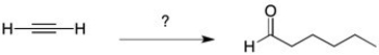 Show how you would perform the following synthesis.  