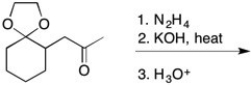 Provide the major organic product in the reaction shown below.  