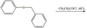 Provide the major organic product(s) of the reaction shown below.  