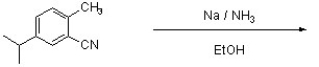 Draw a correct structure for the reaction below.  