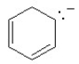 Which of the following structures, if flat, would be classified as antiaromatic? A)    B)    C)    D)    E)   