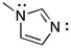Which orbital is the lone pair of each N in, sp<sup>2</sup> or p?  