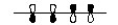 Which of the following represents the highest occupied molecular orbital for the conjugated pi system in Vitamin D<sub>3</sub>?   A)    B)    C)    D)   