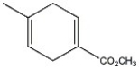 What diene and dienophile are used in the Diels-Alder route to the compound shown?  