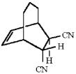 What diene and dienophile would react to give the product below?  