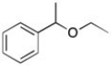 This ether can be synthesized two ways using an alkoxymercuration/demercuration reaction. What are the two alkene starting materials that could be used?  