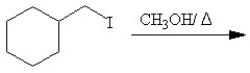 Which of the following reactions or series of reactions will lead to the formation of methoxycyclohexane? A)    B)    C)    D)    E)   
