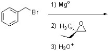 Provide a structure for the expected product of the following reaction.  