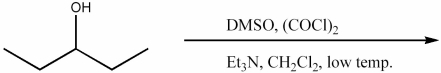 Provide the major organic product of the following reaction.  