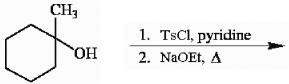 Provide the structure of the major organic product in the reaction below.  