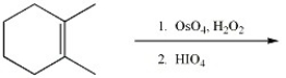 Provide the major organic product of the reaction shown.