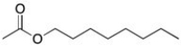 Octyl acetate (shown below) is an ester that has a strong orange odor. What acid chloride and alcohol would you mix together to make this ester?  
