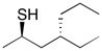 Name the compound shown below.   A)  (2S,4R) -4-propylhexane-2-thiol B)  (2R,4S) -4-propylhexane-2-thiol C)  (2S,4R) -4-ethylheptane-2-thiol D)  (2R,4S) -4-ethylheptane-2-thiol
