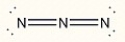 Assign the correct formal charge to each nitrogen atom in the following Lewis structure. (All non-bonding electrons are included.)  