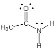 Which of the following structures (a-d)  is another resonance structure of the following organic molecule?    A)    B)    C)    D)  