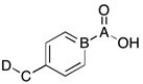 Which carbon signal is furthest down field in a proton spin decoupled <sup>13</sup>C NMR spectrum?   A)  A B)  B C)  C D)  D