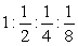 A locomotive is pulling a number of identical wagons along a level track and accelerating. Friction is negligible. Starting from the last wagon, the ratio of the forces between adjacent wagons is A)  1:2:3:4 . . . B)  1:2:4:8 . . . C)  1:3:5:7 . . . D)    . . . E)  1:1:1:1 . . .