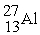 What is the binding energy per nucleon for   ? The neutral   atom has a mass of 26.981539 u; a neutral hydrogen atom has a mass of 1.007825 u; a neutron has a mass of 1.008665 u; and a proton has a mass of 1.007277 u. 1 u = 931.494 MeV/c<sup>2</sup>. A)  8.3 MeV B)  6.7 MeV C)  5.4 MeV D)  3.4 MeV E)  2.8 MeV