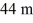 A football kicker is attempting a field goal from   Out.The ball is kicked and just clears the lower bar with a time of flight of   If the angle of the kick was 45°,what was the initial speed of the ball,assuming no air resistance? A) 21.5 m/s B) 19.7 m/s C) 2.2 m/s D) 39 m/s