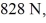 It requires 0.30 kJ of work to fully drive a stake into the ground.If the average resistive force on the stake by the ground is   How long is the stake? A) 0.36 m B) 0.23 m C) 0.31 m D) 0.41 m