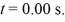 An object undergoing simple harmonic motion has a maximum displacement of   At   If the angular frequency of oscillation is   What is the object's displacement when   A) 4.8 m B) 5.6 m C) 3.7 m D) 3.1 m