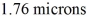 <strong>The density of material at the center of a neutron star is approximately 1.00 × 10<sup>18</sup> kg/m<sup>3</sup>.What is the mass of a cube of this material that is On each side.(One micron is equal to 1.00 × 10<sup>-6</sup> m. )</strong> A)5.45 kg B)4.74 kg C)6.16 kg D)6.70 kg
