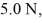 Two tiny particles carrying like charges of the same magnitude are   Apart.If the electric force on one of them is   What is the magnitude of the charge on each of these particles? (k = 1/4πε<sub>0</sub> = 9.0 × 10<sup>9</sup> N ∙ m<sup>2</sup>/C<sup>2</sup>)  A) 2.4 × 10<sup>-2</sup> C B) 2.4 × 10<sup>-8</sup> C C) 4.5 × 10<sup>4</sup> C D) 2.4 × 10<sup>-5</sup> C