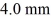 A 6.9 μC negative point charge has a positively charged particle in an elliptical orbit about it.If the mass of the positively charged particle is   And its distance from the point charge varies from   To   ,what is the maximum potential difference through which the positive object moves?   A) 12 MV B) 3.9 MV C) -5.2 MV D) 19 MV