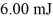 An air-filled capacitor carries enough charge to store   Of potential energy.It is then accidentally filled with water in such a way as not to discharge its plates.How much energy does it continue to store after it is filled? The dielectric constant for water is 78 and for air it is 1.0006. A) 0.077 mJ B) 468 mJ C) 0.04 mJ D) 6.00 mJ