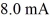When a 1.0-m length of metal wire is connected to a   Battery,a current of   Flows through it.What is the diameter of the wire? The resistivity of the metal is 2.24 × 10<sup>-8</sup> Ω ∙ m. A) 12 μm B) 6.0 μm C) 24 μm D) 2.2 μm