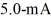 When a potential difference is applied across a piece of wire made of metal A,a   Current flows.If the metal-A wire is replaced with a wire made of metal B having twice the diameter of the metal-A wire,how much current will flow through the metal-B wire? The lengths of both wires are the same,and the voltage difference remains unchanged.The resistivity of metal A is 1.68 × 10<sup>-8</sup> Ω ∙ m,and the resistivity of metal B is 1.59 × 10<sup>-8</sup> Ω ∙ m. A) 21 mA B) 19 mA C) 11 mA D) 5.3 mA