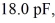 Three capacitors are arranged as shown in the figure,with a voltage source connected across the combination.C<sub>1</sub> has a capacitance of     Has a capacitance of   And   Has a capacitance of   Find the potential drop across the entire arrangement if the potential drop across C<sub>2</sub> is     A) 1,500 V B) 1,000 V C) 470 V D) 430 V