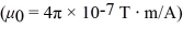A long straight wire carrying a 4-A current is placed along the x-axis as shown in the figure.What is the magnitude of the magnetic field at a point P,located at y = 2 cm,due to the current in this wire?     A) 20 μT B) 30 μT C) 40 μT D) 50 μT E) 60 μT