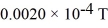 A very long thin wire produces a magnetic field of   At a distance of   From the wire.What is the magnitude of the current? (μ<sub>0</sub> = 4π × 10<sup>-7</sup> T ∙ m/A)  A) 1.0 mA B) 2.0 mA C) 4,000 mA D) 3,100 mA