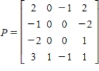 Calculate the expected value of the game with the given payoff matrix using the mixed strategy supplied. , ,