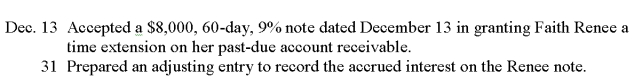Prepare general journal entries for the following transactions of this company for the current year:   