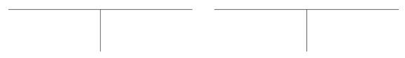 A company paid $2,500 cash to satisfy a previously recorded account payable. Set up the necessary T-accounts below and show how this transaction would be recorded directly in those accounts.  