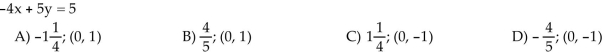 Determine whether the two given lines are perpendicular.