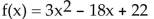 <strong>Determine whether the given quadratic function has a maximum or minimum value. Then find that maximum or minimum value </strong> A) Maximum, 3 B) Minimum, -5 C) Maximum, -5 D) Minimum, 3