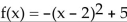 <strong>Without graphing the function, state the shift(s) that are applied to the graph of f(x) = x2 to graph the given function. If the graph of f(x) = x2 must be rotated about the x-axis, state this. </strong> A) right 2 units, up 5 units B) rotate about x-axis, left 2 units, up 5 units C) right 5 units, down 2 units D) rotate about x-axis, right 2 units, up 5 units